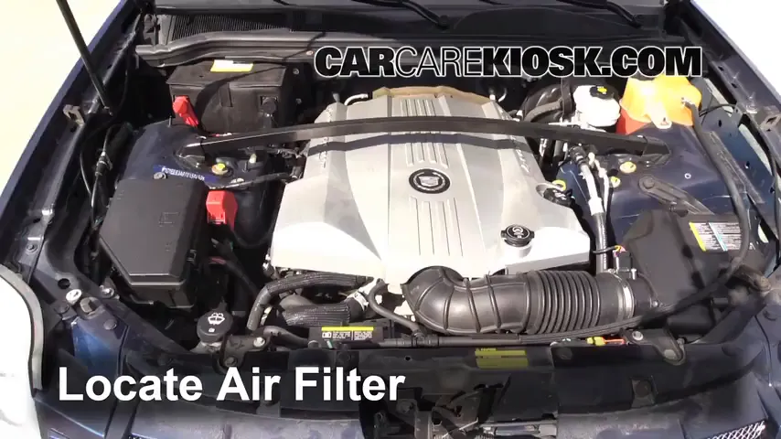 2007 Cadillac SRX 4.6L V8 Air Filter (Engine)